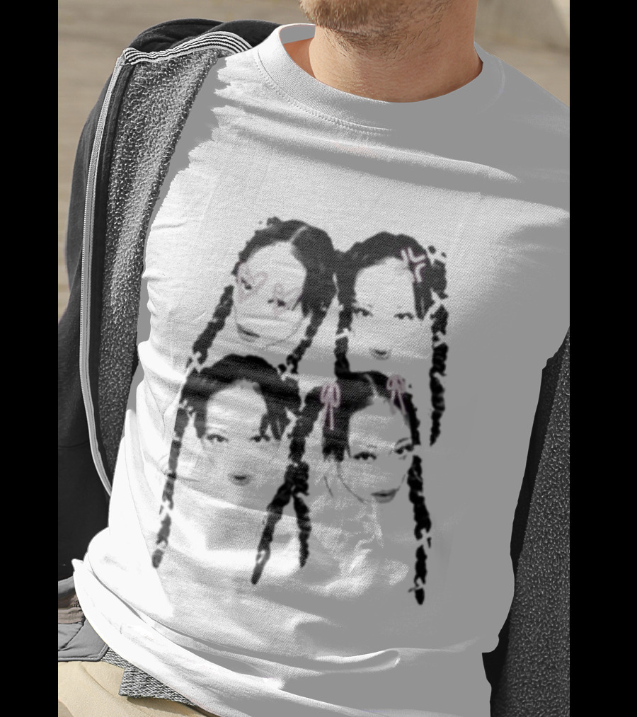 Sailorr Tour Ma Vie 2025 Heart Glasses And Bow Faces T-Shirt