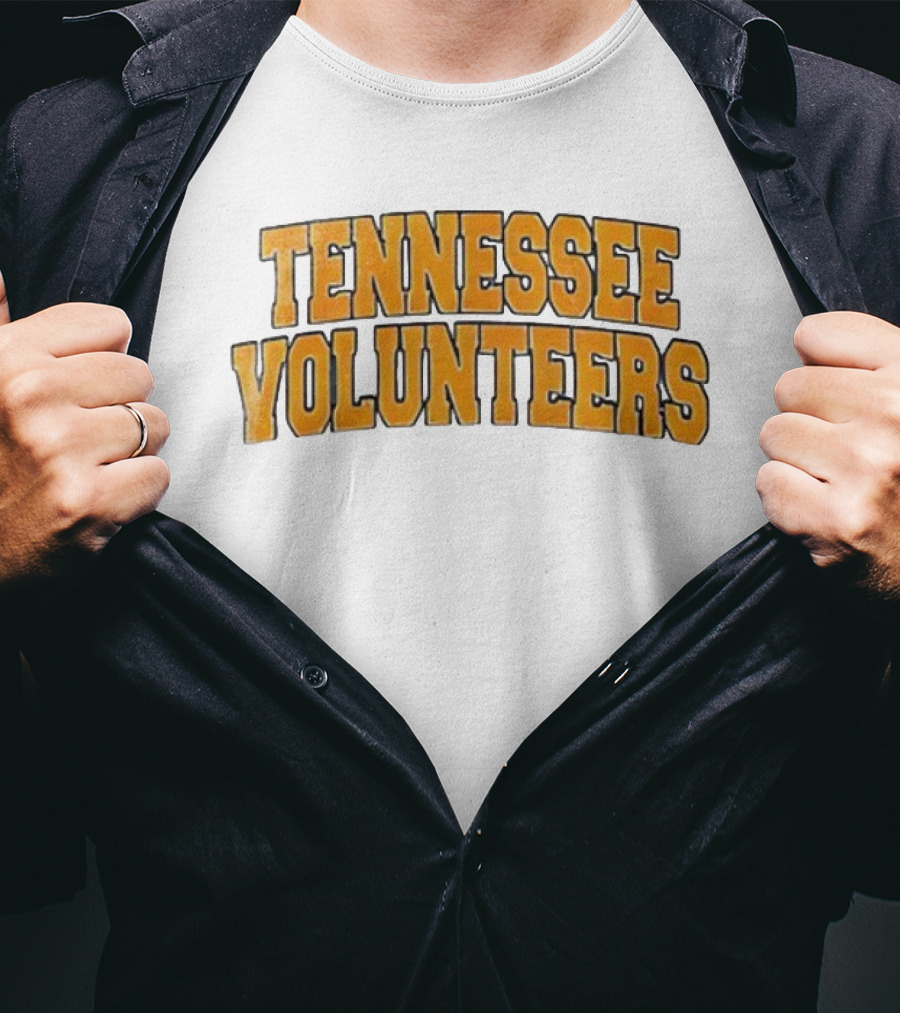 Tennessee Volunteers I Was Born With My Heart On My Sleeve A Fire In My Soul T-Shirt