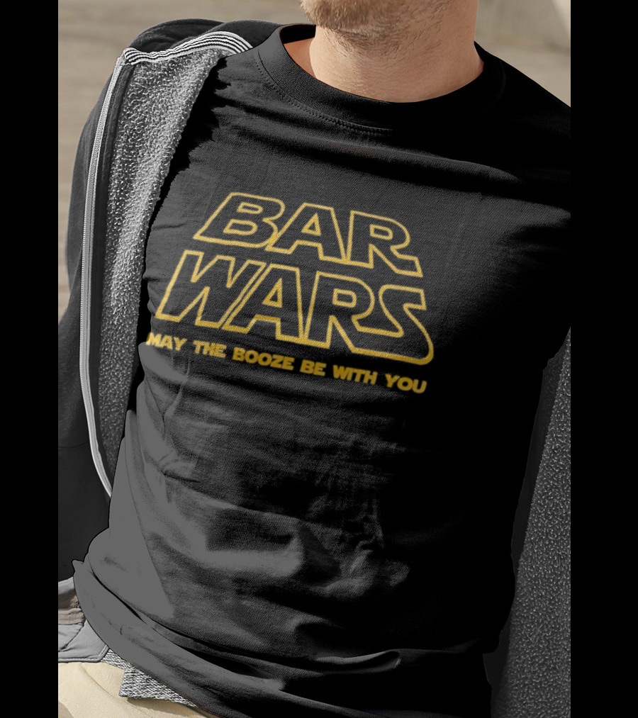 Bar Wars May The Booze Be With You Star Wars T-Shirt
