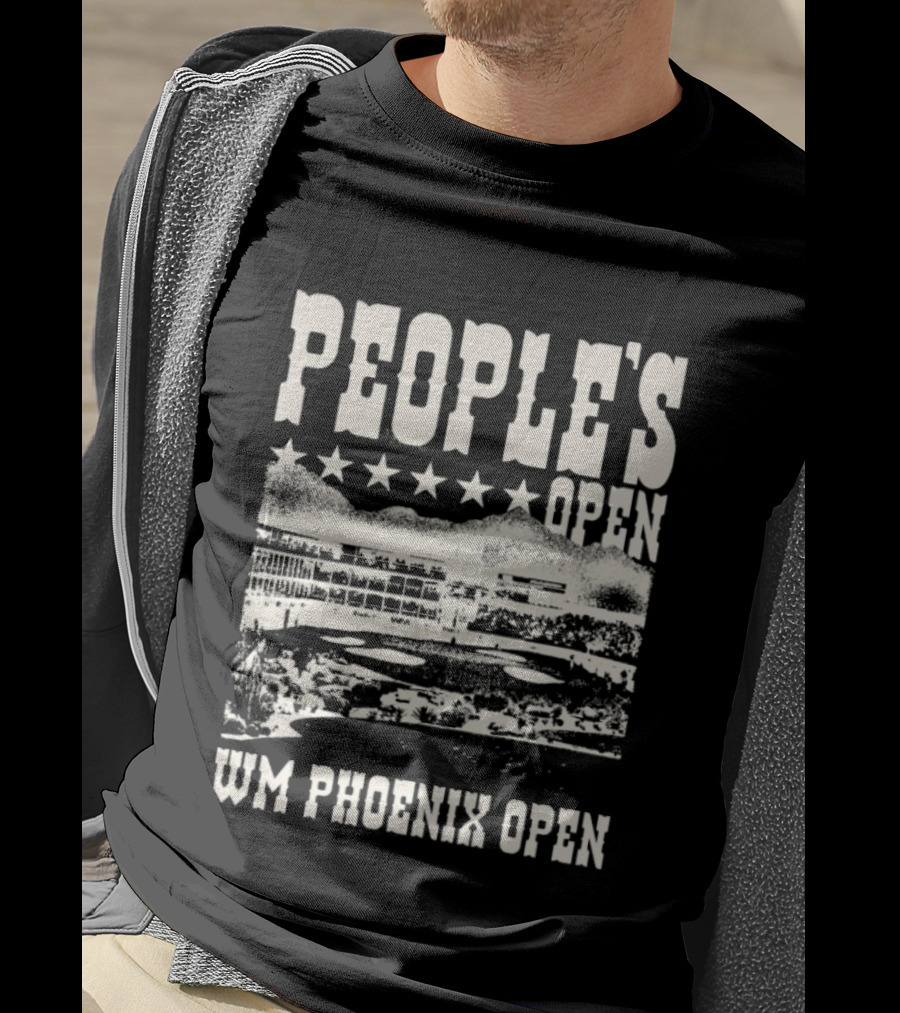 Barstool Golf People's Open WM Phoenix Open Western T-Shirt