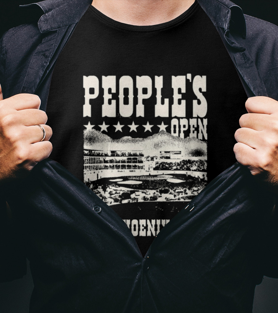 Barstool Golf People's Open WM Phoenix Open Western T-Shirt