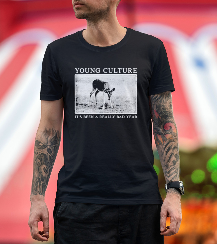 Young Culture It's Been A Really Bad Year Lamb T-Shirt