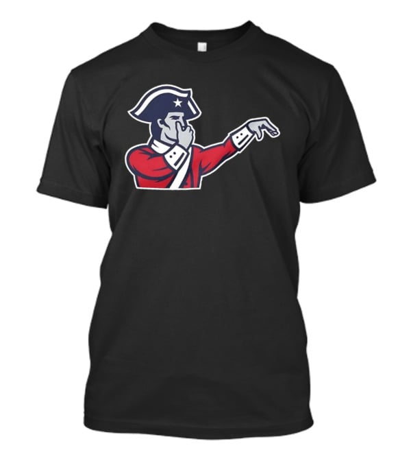 New England Patriots Hold Ya Nose Pat Patriot Gesture T-Shirt