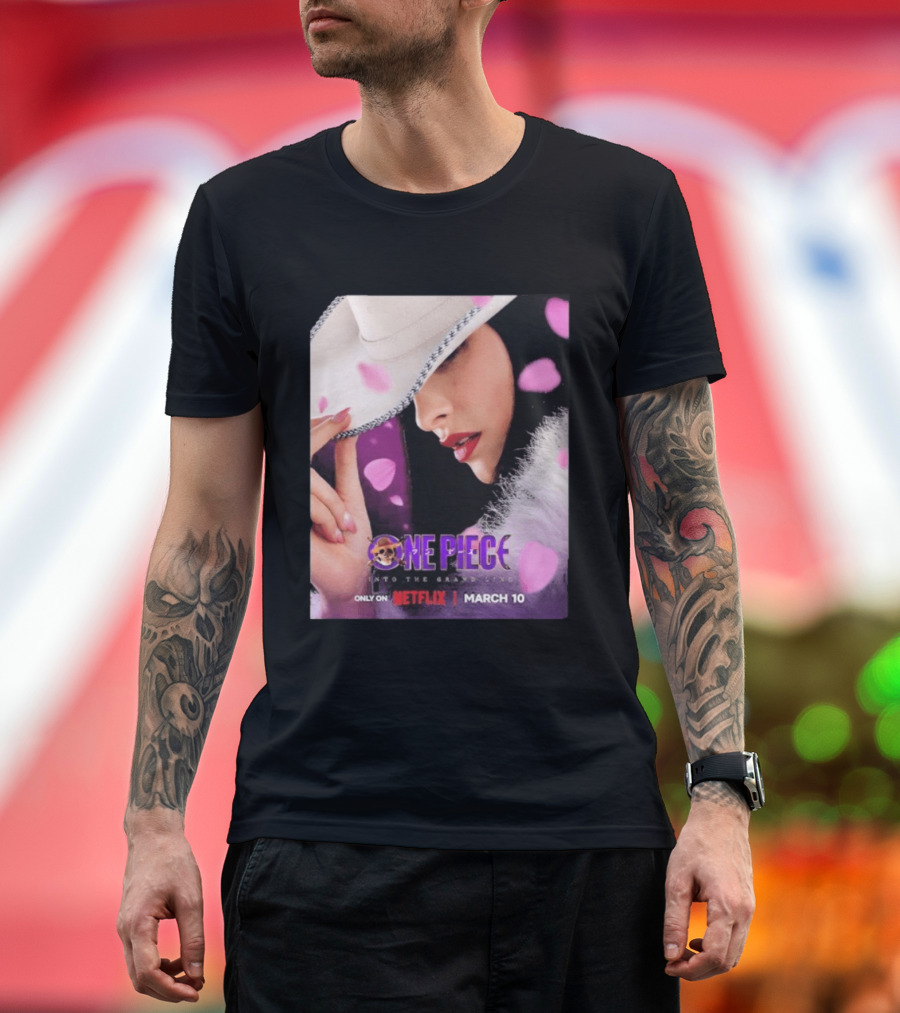One Piece Season 2 Into The Grand Line Live Action Nico Robin Miss All Sunday Netflix March 10 T-Shirt