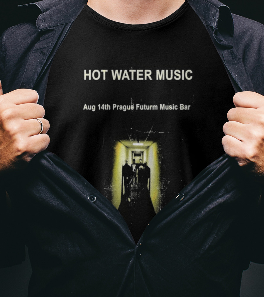 Hot Water Music Prague Futurum Music Bar August 14 2026 T-Shirt