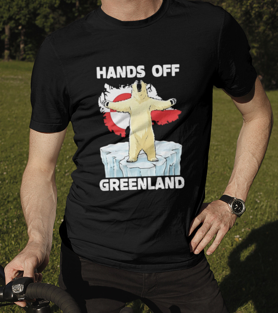 Hands Off Greenland Polar Bear On Iceberg T-Shirt