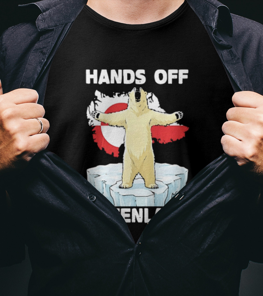 Hands Off Greenland Polar Bear On Iceberg T-Shirt