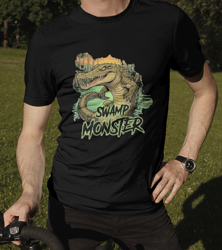 RAWWFISHING Swamp Monster Gator T-Shirt