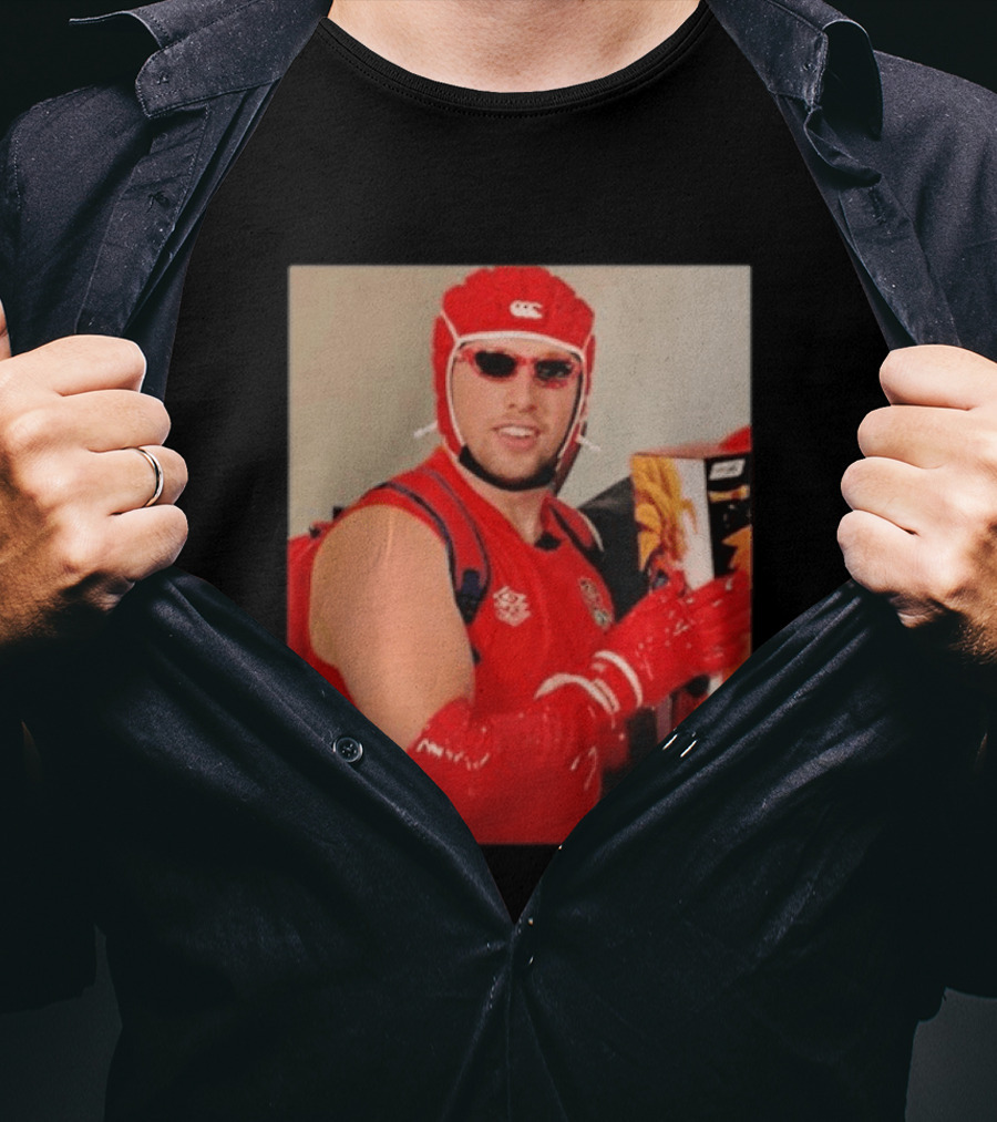 Sidemen Deepthroat Man Rugby Costume Toy Holder T-Shirt