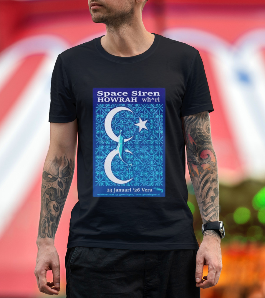 Space Siren Howrah Wh^rl 23 Januari 2026 Vera Groningen T-Shirt