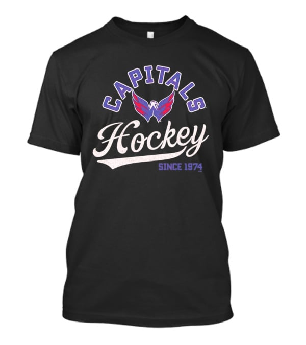 Washington Capitals Hockey Capitals Since 1974 T-Shirt