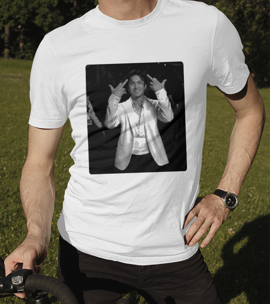 Hudson Williams Glambot Heated Rivalry Jacket Gesture T-Shirt