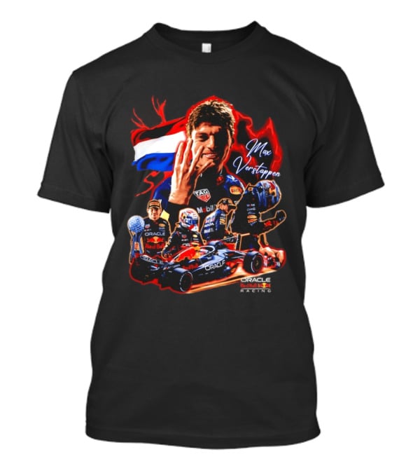 Max Verstappen Oracle Racing Mobile Netherlands Formula One T-Shirt