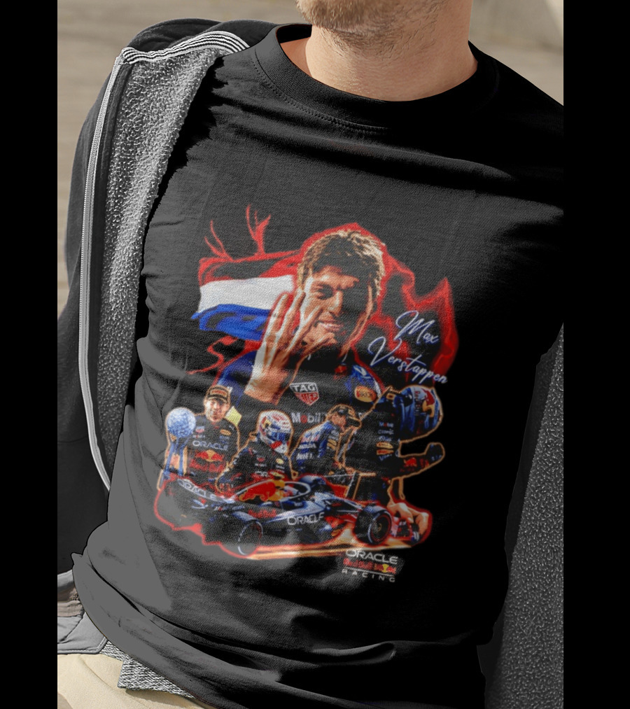 Max Verstappen Oracle Racing Mobile Netherlands Formula One T-Shirt
