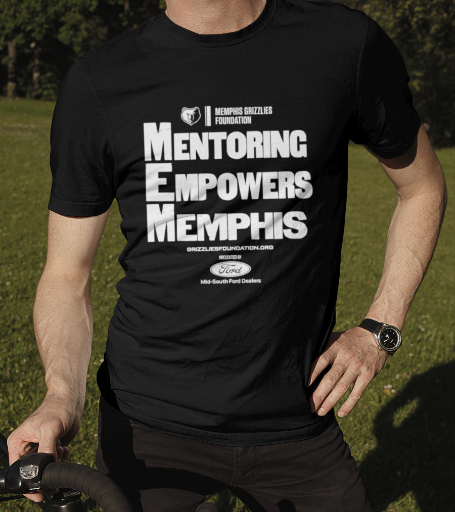 Mentoring Empowers Memphis Grizzlies Foundation Collaboration T-Shirt