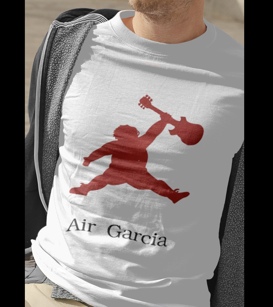 Air Garcia Jerry Garcia Silhouette Iconic Rock Legend T-Shirt