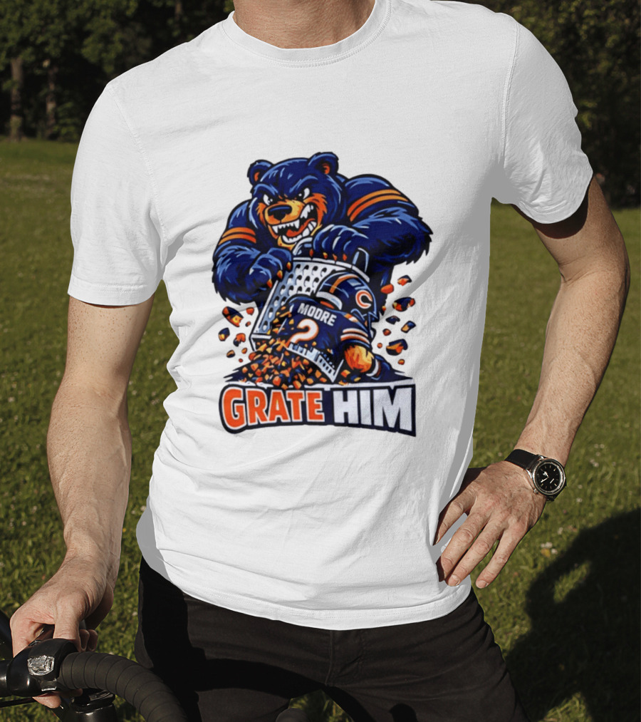 Chicago Bears Grate Him Moore 2 T-Shirt
