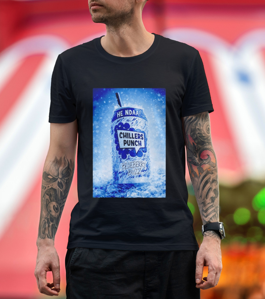 Blueberry Buzz He Ndaa Chillers Punch Can T-Shirt