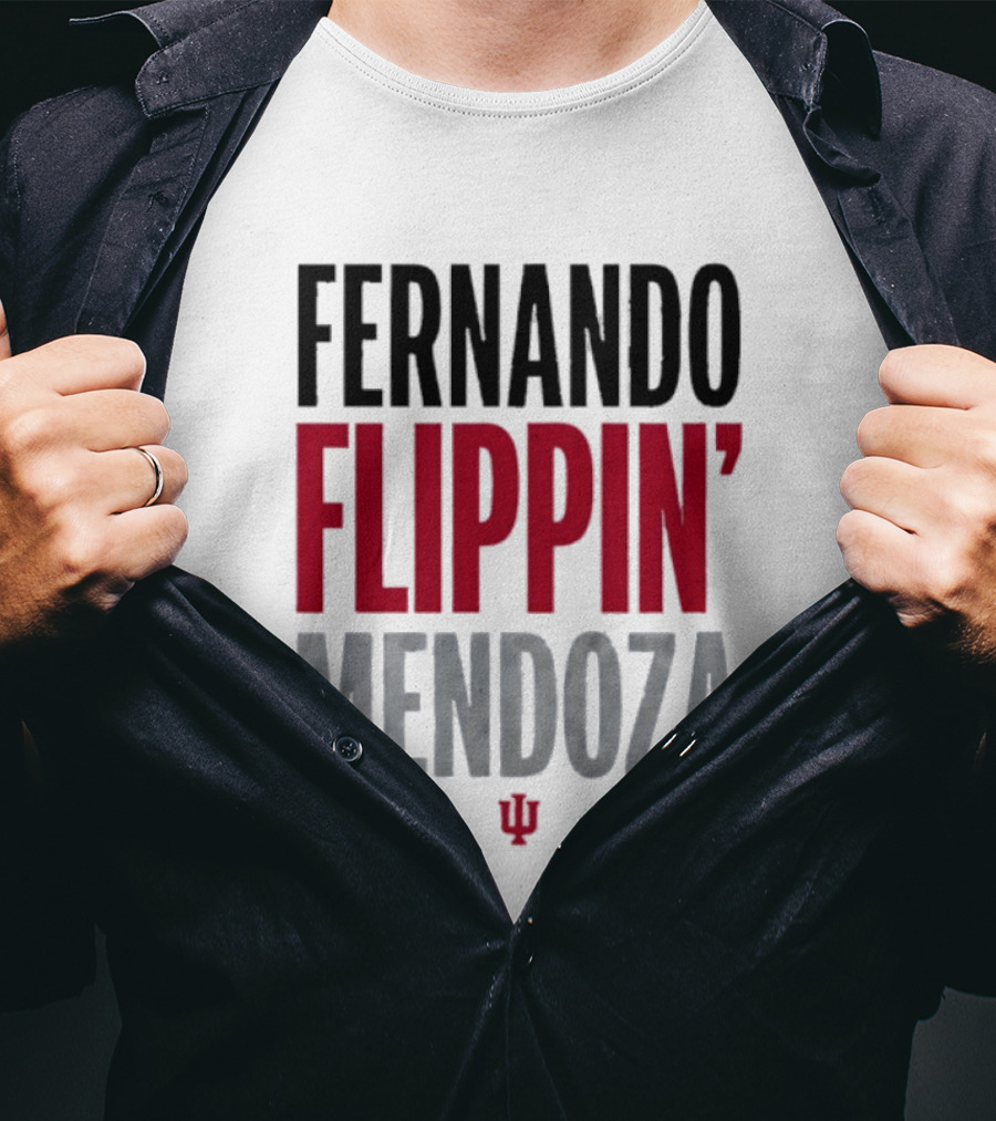 Fernando Mendoza Flippin' Indiana Hoosiers T-Shirt