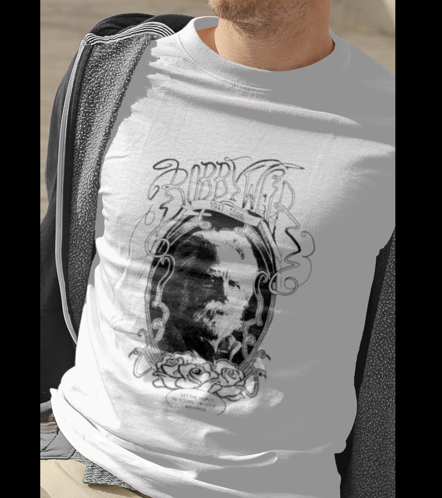 Grateful Dead Bob Weir 1947 2026 Black T-Shirt