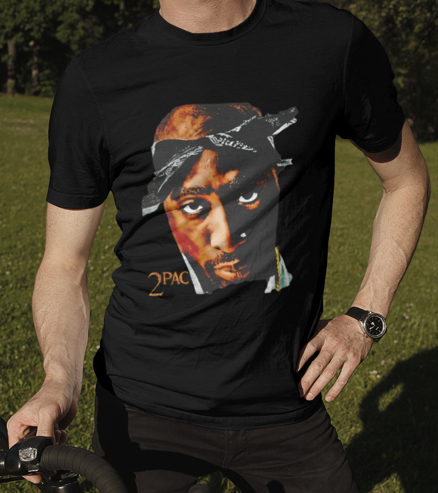 2Pac Bandana Style Face T-Shirt