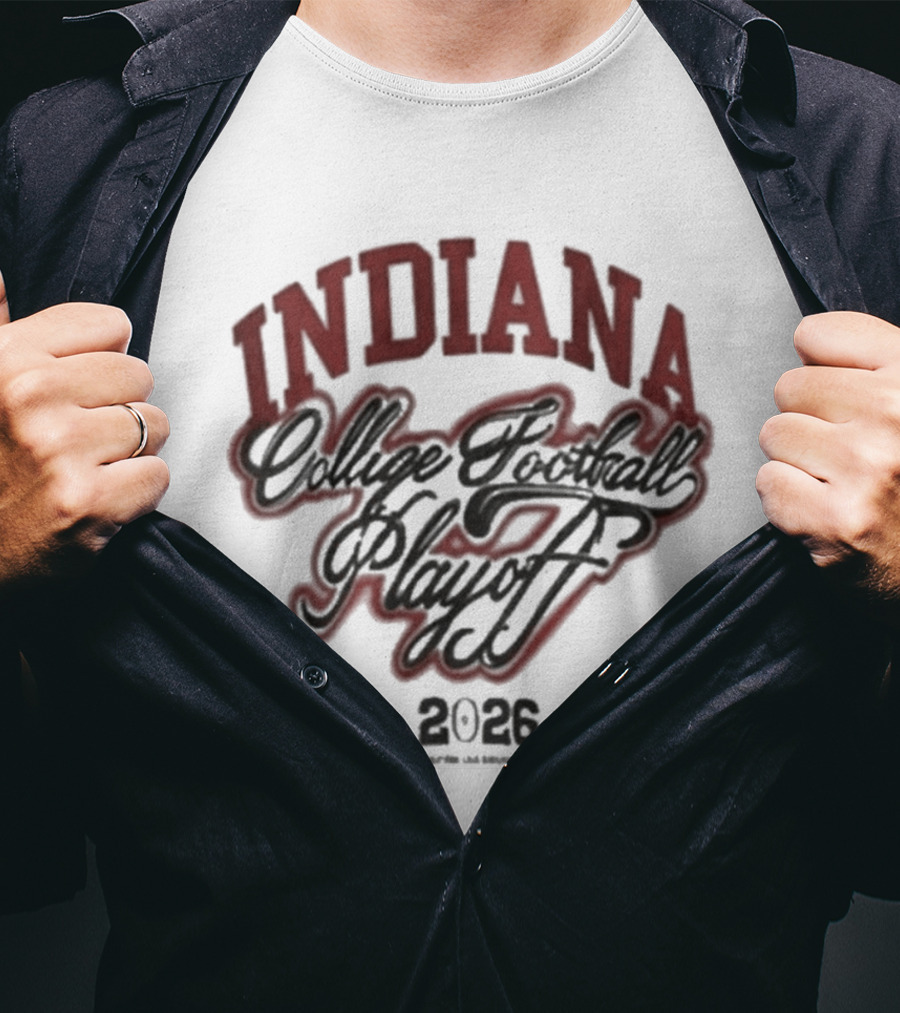 Indiana College Football Playoff 2026 Miami Beach Convention Center Friday T-Shirt