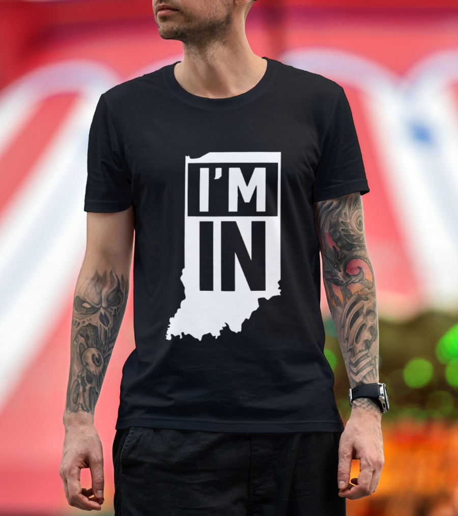Indiana Hoosiers I'm In State Pride T-Shirt