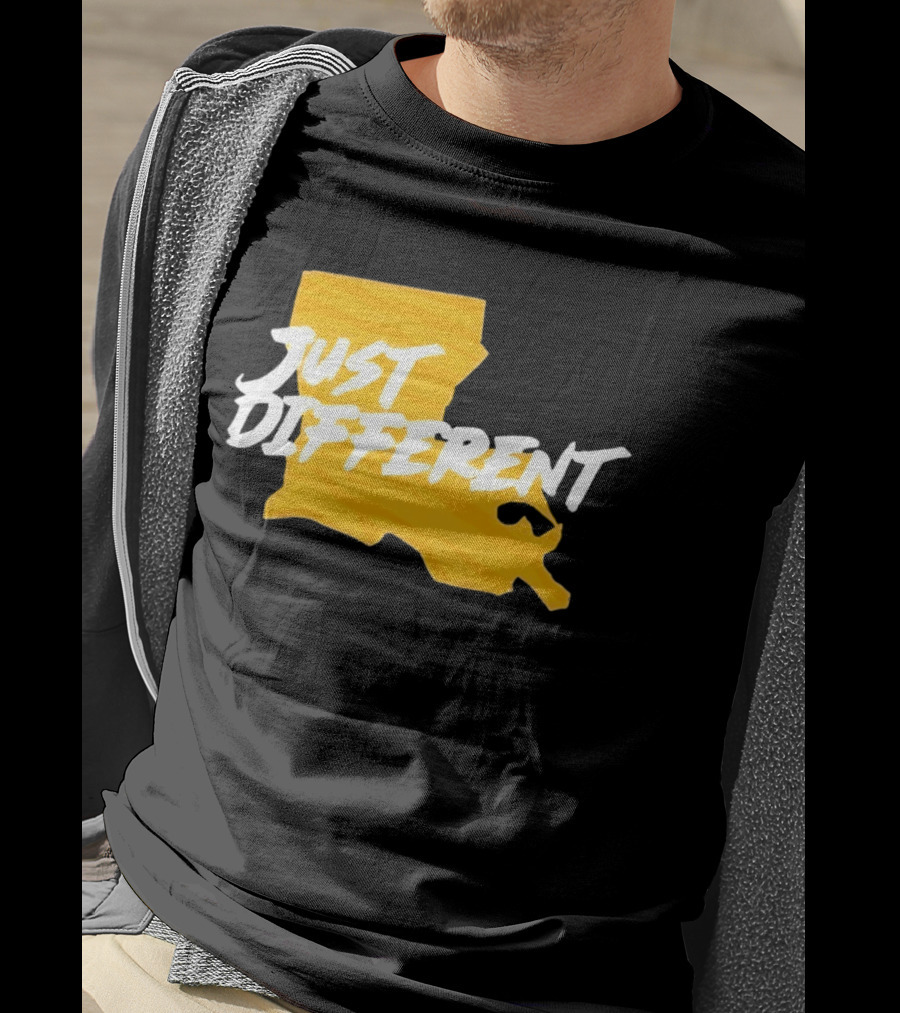 Just Different Louisiana State T-Shirt
