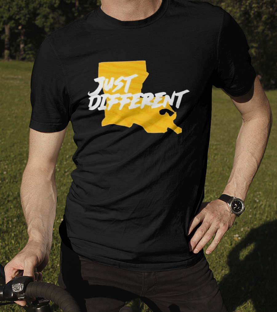 Just Different Louisiana State T-Shirt
