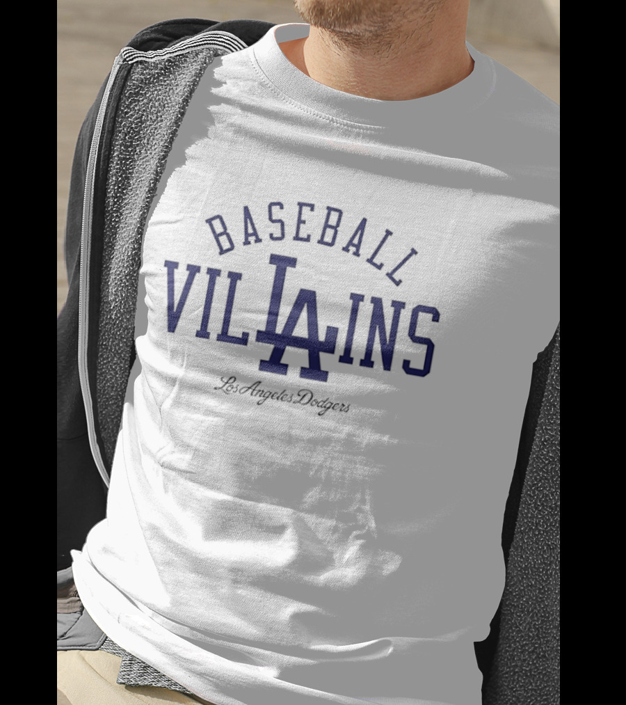 Los Angeles Dodgers Baseball Villains LA T-Shirt