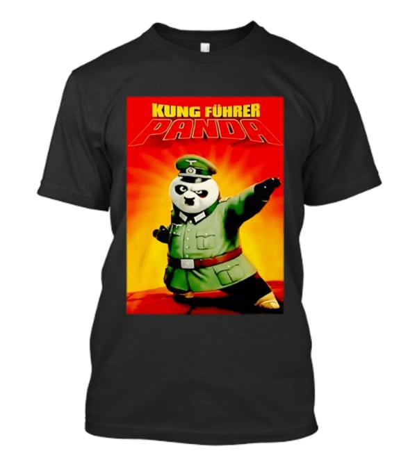 Kung Fuhrer Panda Parody Martial Arts Soldier Pun T-Shirt