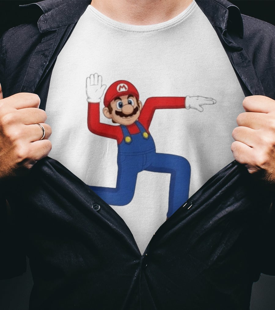 Super Mario Swastika T-Shirt