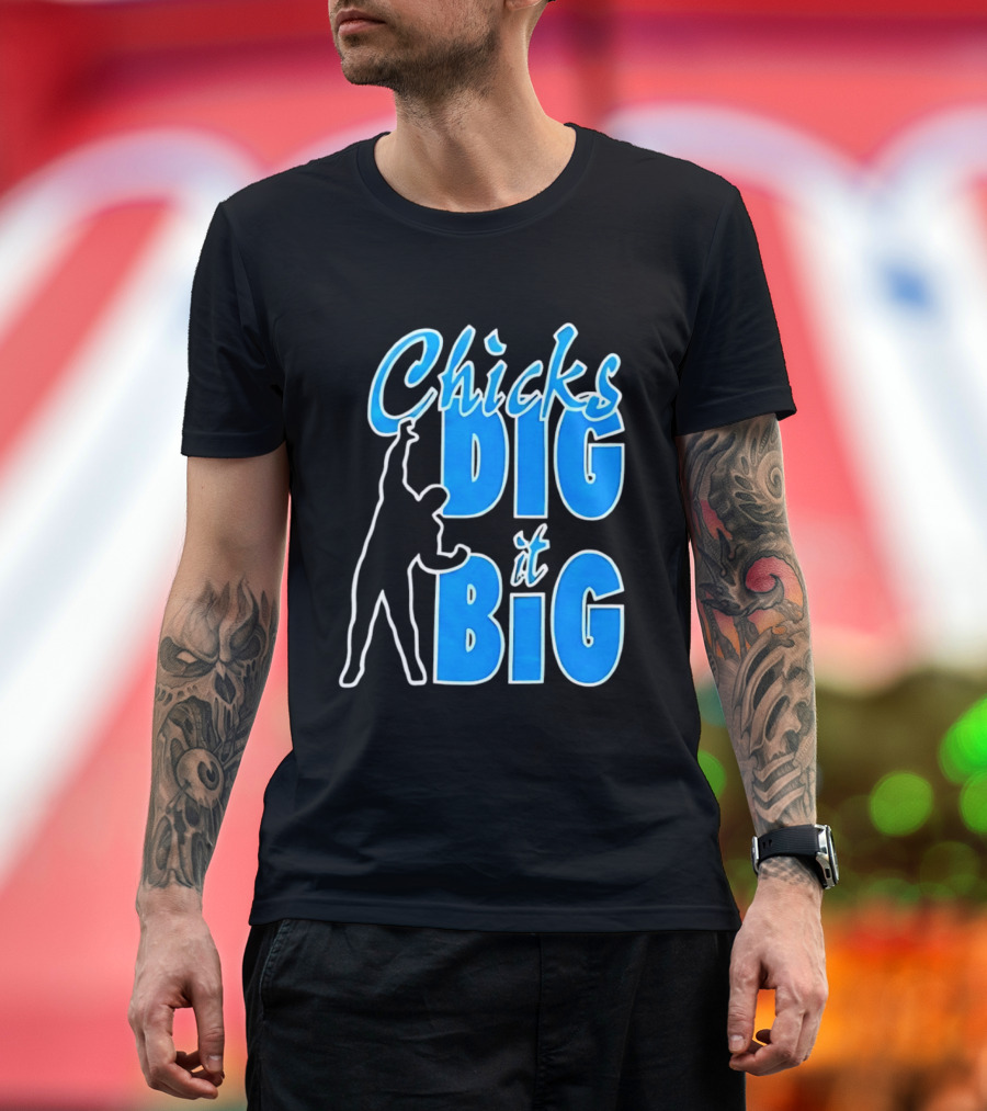 WWE Chicks Dig It Big Silhouette Gesture T-Shirt