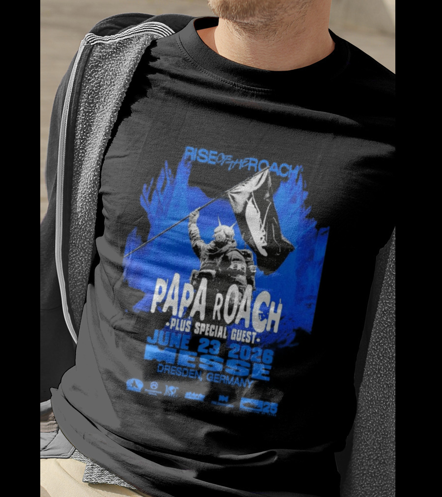 Papa Roach Plus Special Guest June 23 2026 Messe Dresden DE T-Shirt