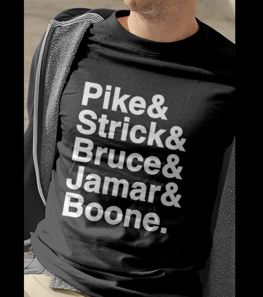 Pike Strick Bruce Jamar Boone Denver Nuggets Players T-Shirt