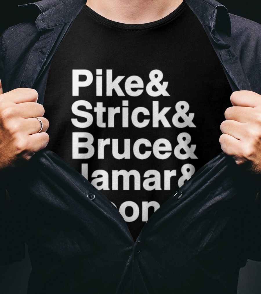 Pike Strick Bruce Jamar Boone Denver Nuggets Players T-Shirt