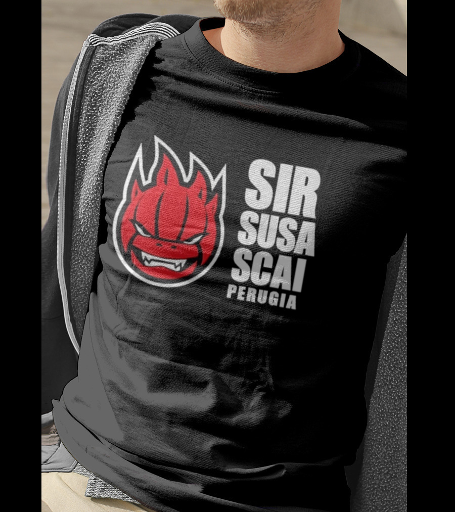 Sir Susa Scai Perugia Fierce Flames T-Shirt