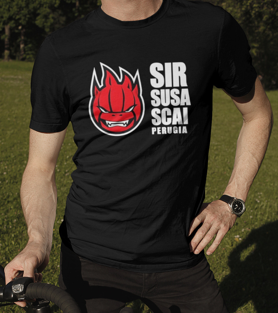 Sir Susa Scai Perugia Fierce Flames T-Shirt