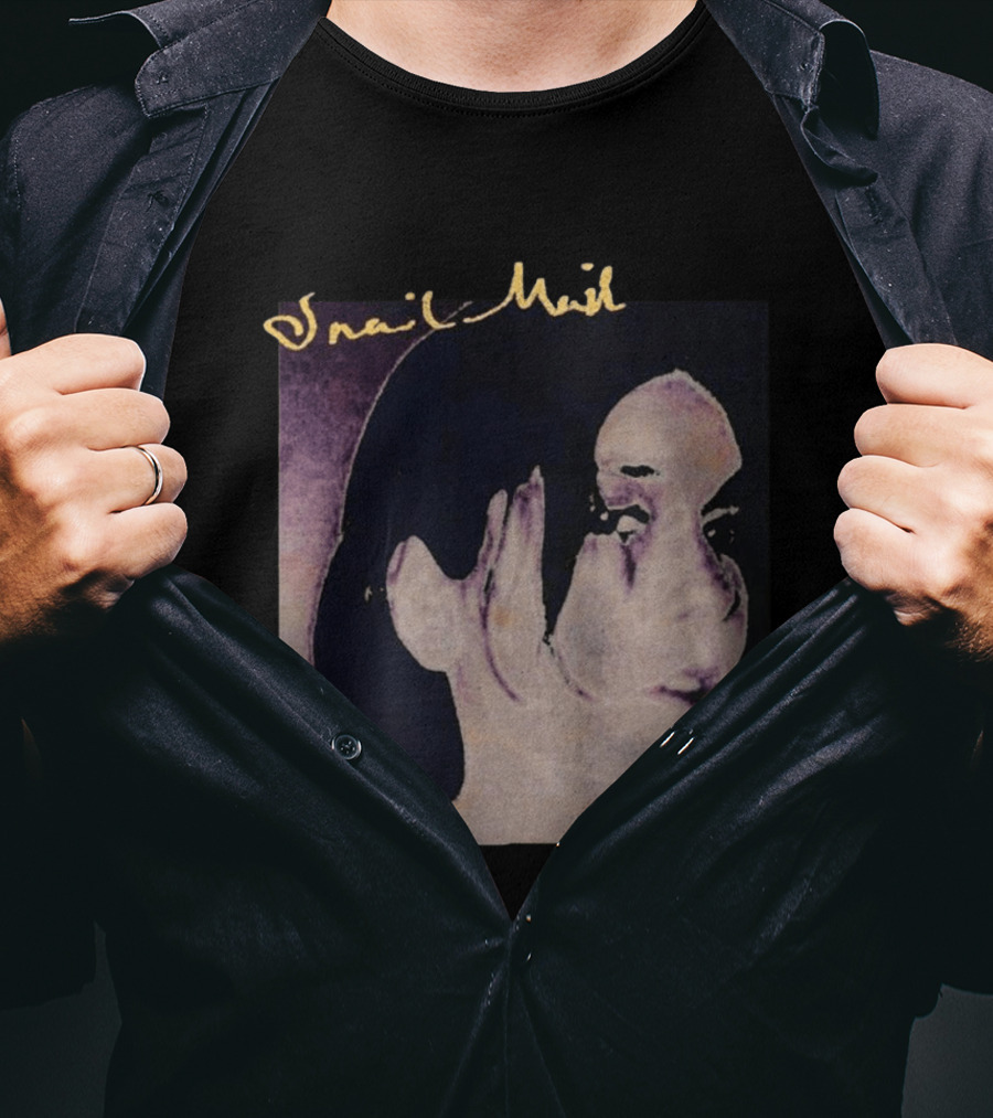 Snail Mail Distorted Face T-Shirt