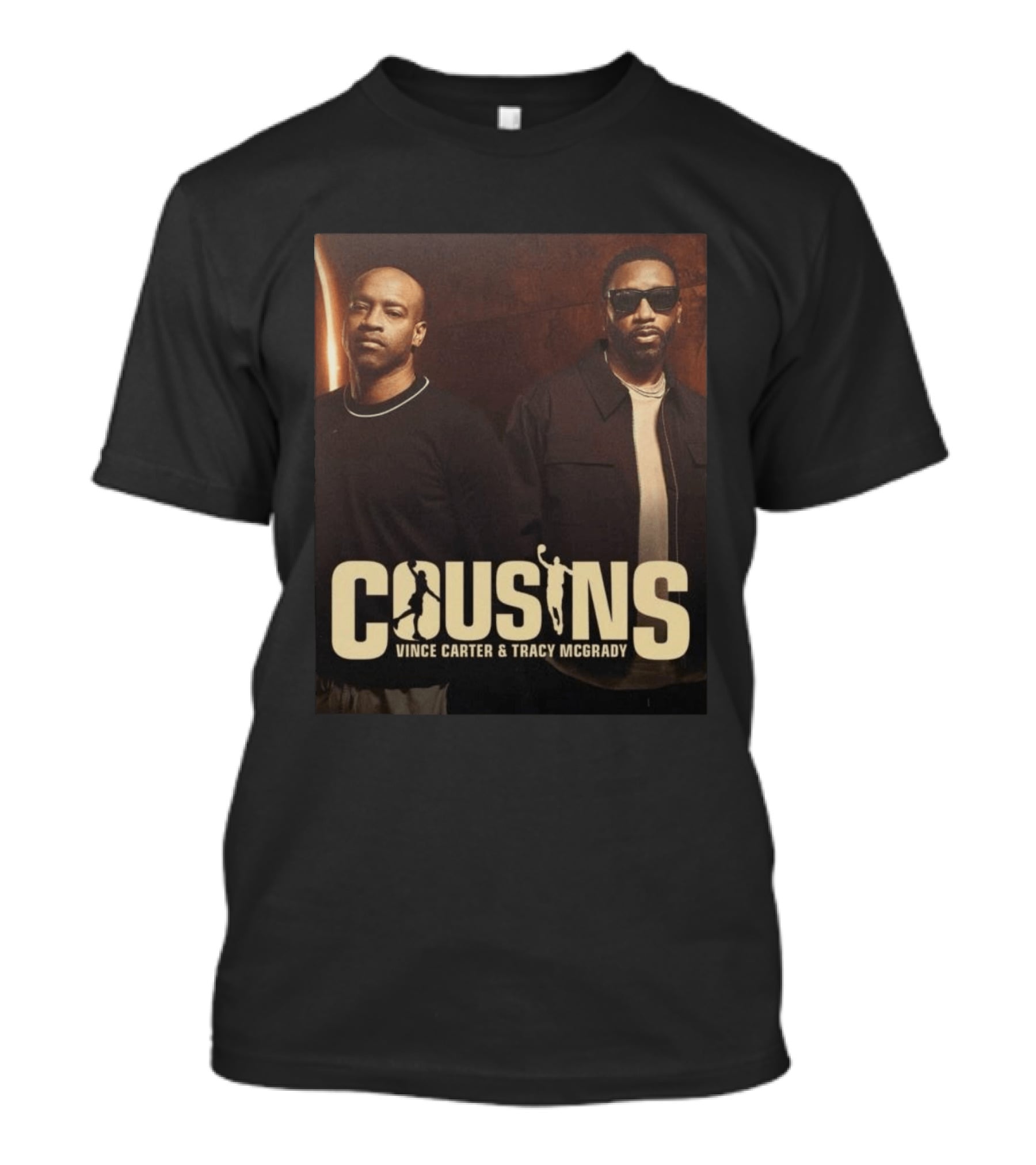 Cousins Vince Carter Tracy McGrady Podcast T-Shirt