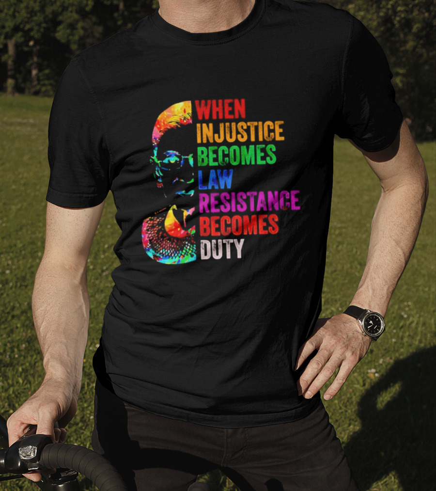 When Injustice Becomes Law Resistance Becomes Duty Inspirational St. Patrick Women's T-Shirt