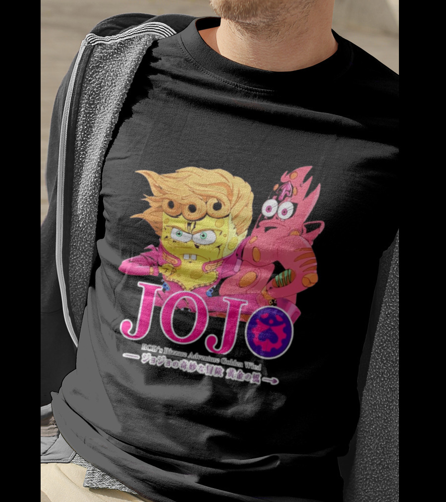Jojo Giornobob Crossover Anime T-Shirt