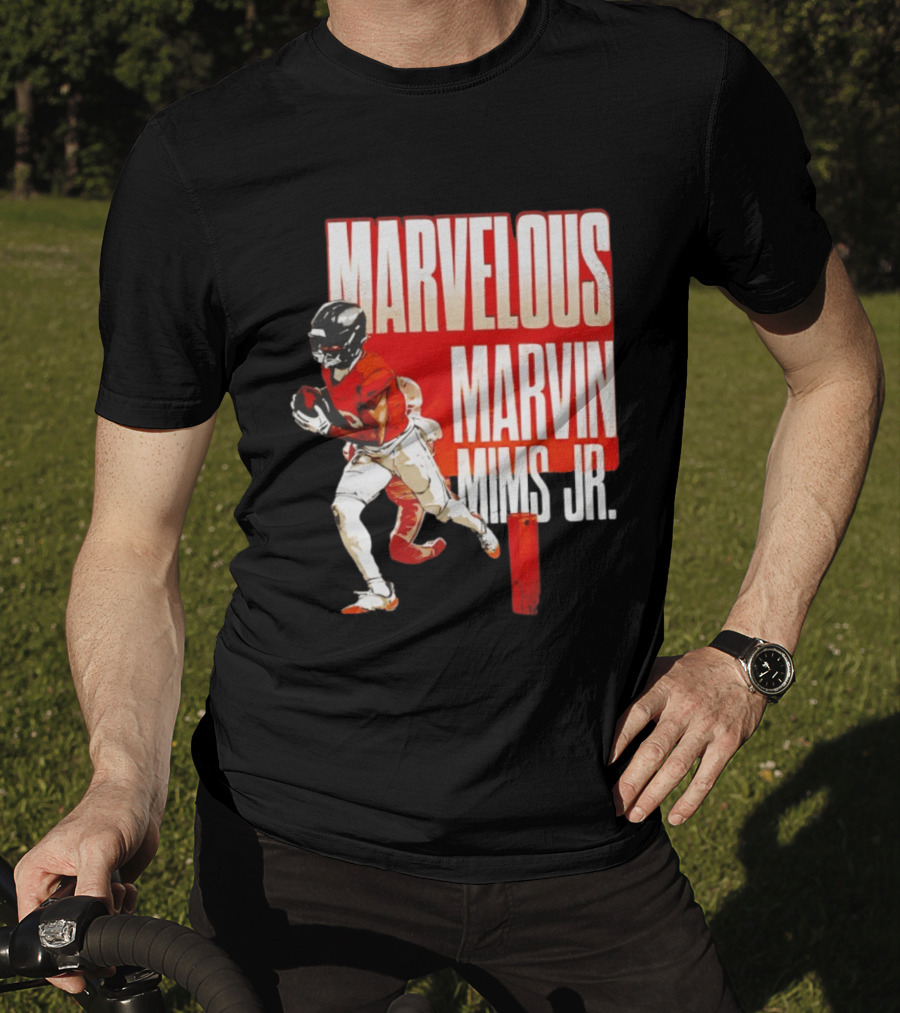 Marvelous Marvin Mims Jr Denver Broncos Football Star T-Shirt