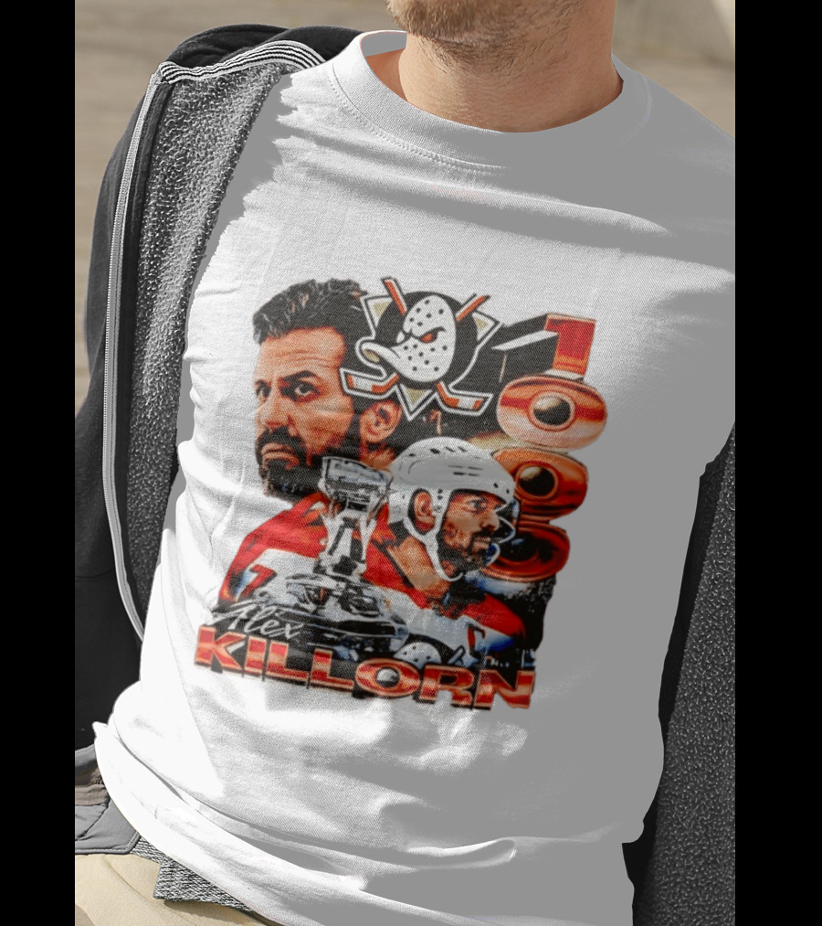 Alex Killorn Anaheim Ducks 1008 Anaheim Hockey T-Shirt