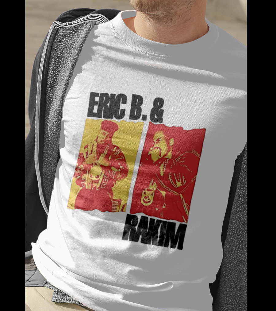 Eric B And Rakim Ain't No Joke 1988 Vintage Hip Hop Legends T-Shirt