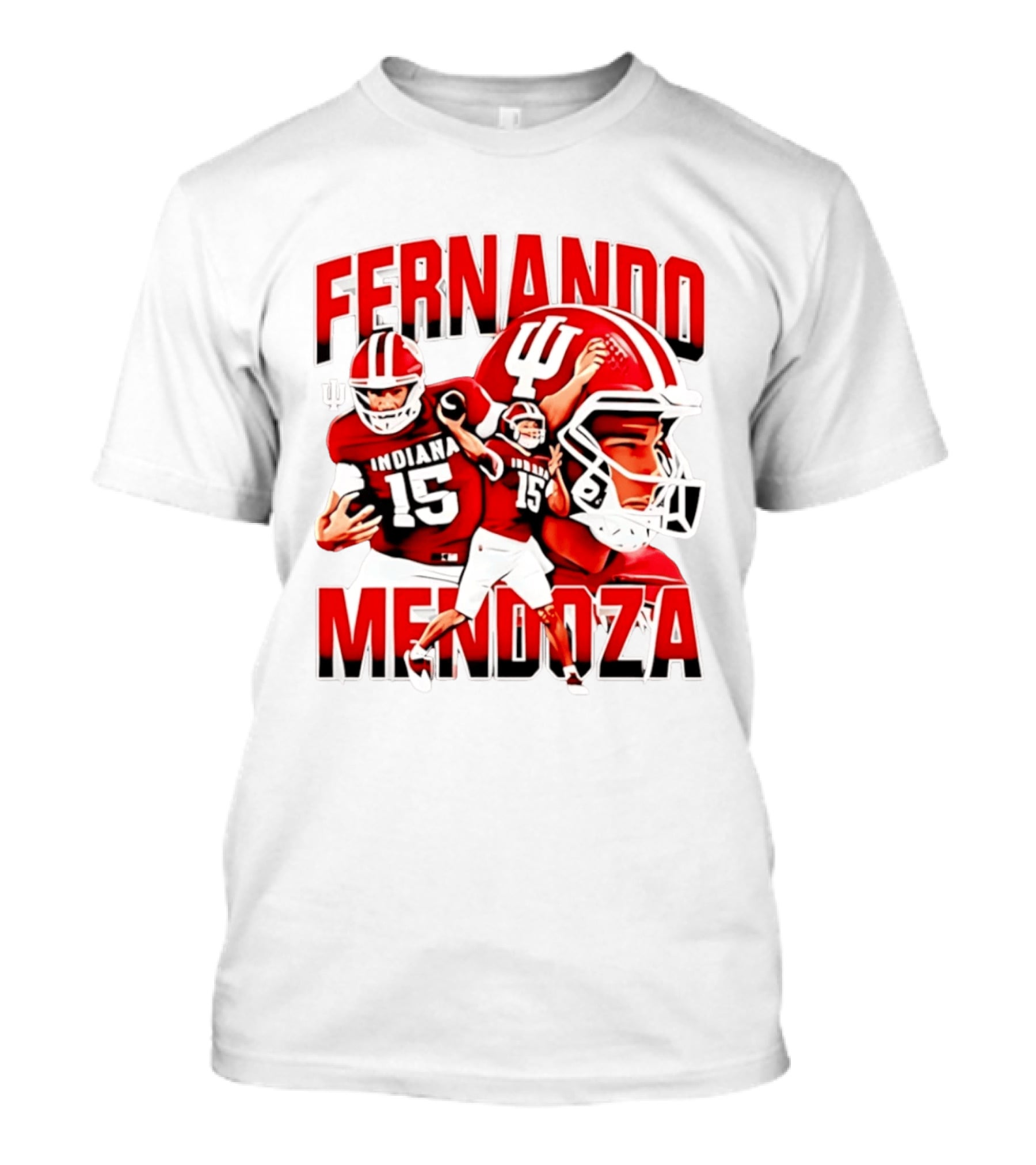 Fernando Mendoza Indiana Hoosiers Football Quarterback Tribute 2026 Champs T-Shirt