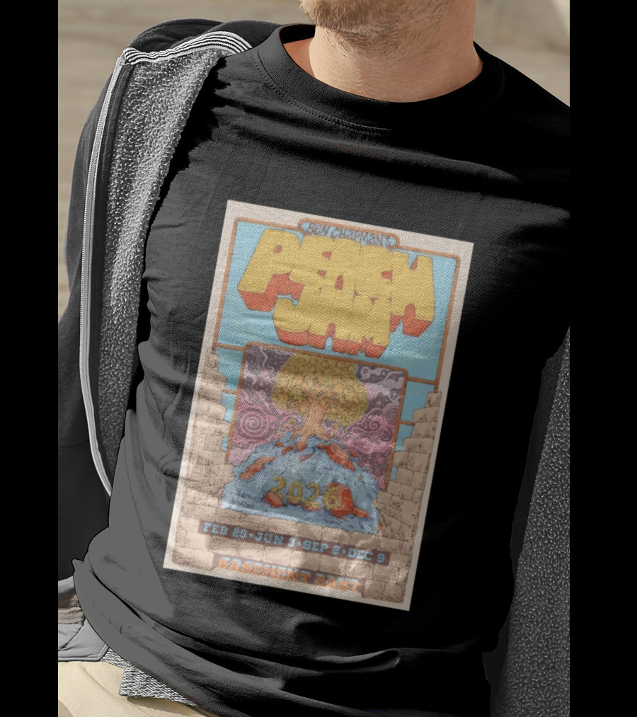 Ben Chapman Peach Jam 2026 Basement East Feb 25 Jun 3 Sep 2 Dec 9 T-Shirt