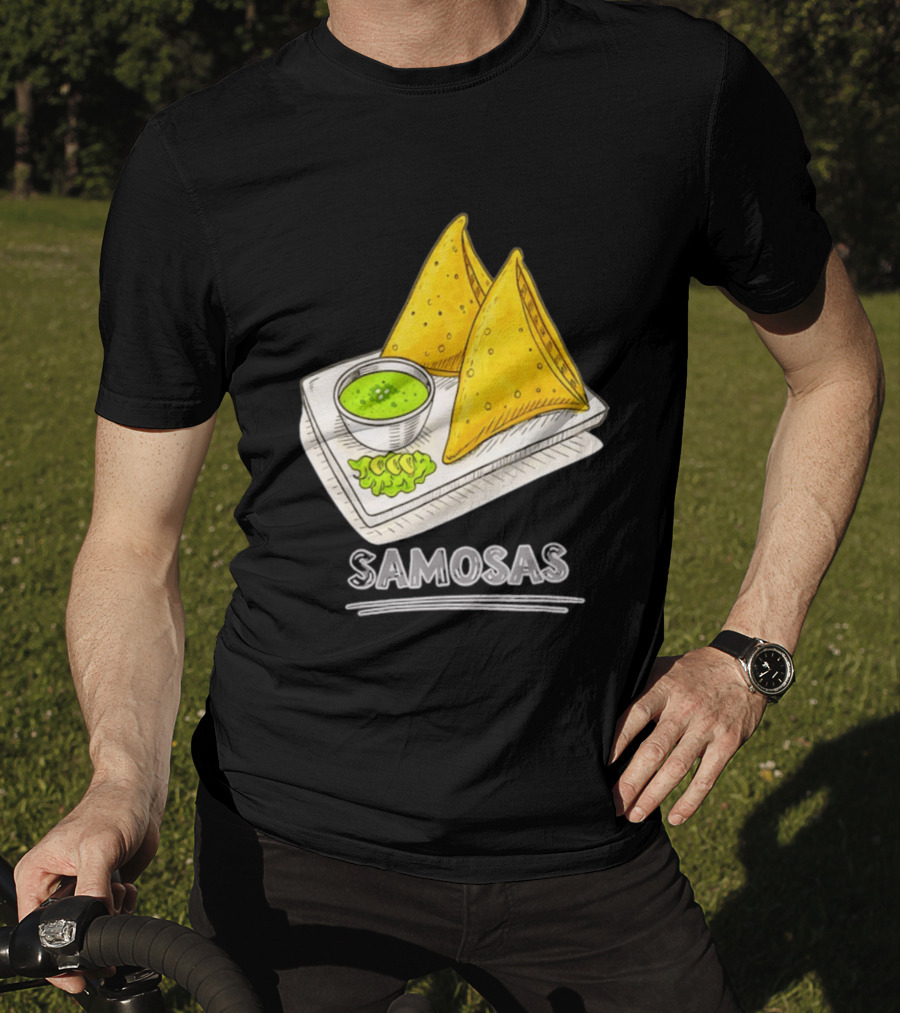 Samosa Lover Indian Snack Foodie Delight T-Shirt