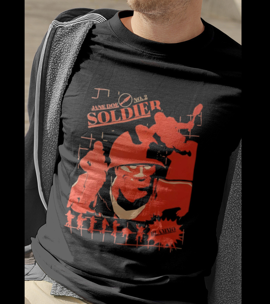 Jane Doe Soldier Team Fortress 2 1968 T-Shirt