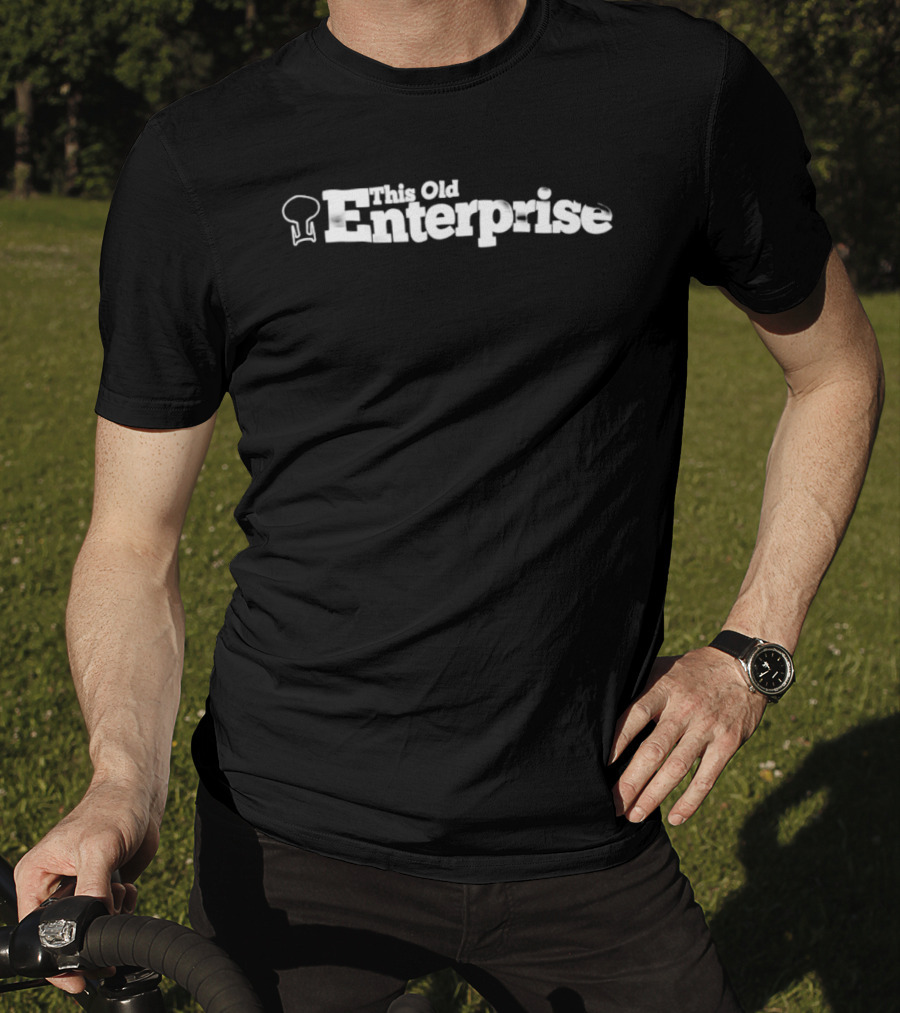 This Old Enterprise Starship Blueprint T-Shirt